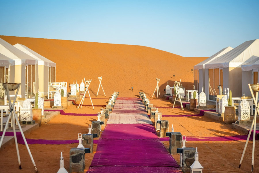 Comment fonctionne un bivouac dans le désert marocain ?